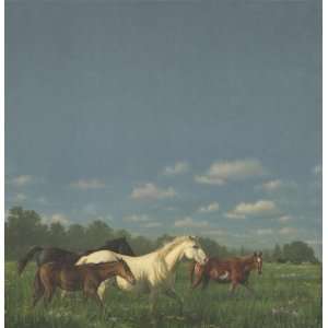  Prairie Horses 12 x 12 Paper