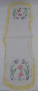   Aprons 70x54 Lace Tablecloth 19 Star Centerpiece Setting  