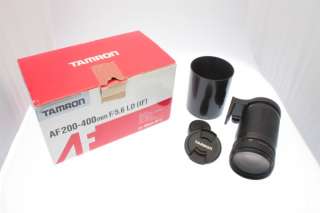 Tamron AF 200 400mm f/5.6 LD IF Lens in Box for Nikon AF D 72521757030 