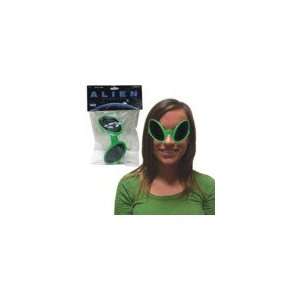  Green Alien Sunglasses (12 Pack)