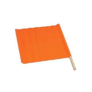 Allsafe SMC Orange Standard Vinyl Warning Flag With Dowel 