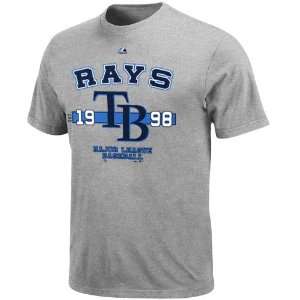 Majestic Tampa Bay Rays Youth Opening Series T Shirt   Ash  