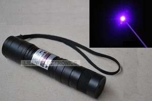 Powerful 405nm Focusable Violet/Blue Laser Pointer Torch  