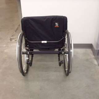 TiLite 18X18 ZRA Titanium Wheelchair SN 51865  