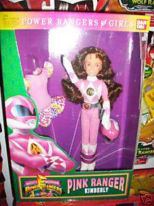 Power Rangers Doll Pink Ranger Kimberly MIB  