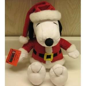  Peanuts Plush Christmas Snoopy in Santa Suit (15) Toys 