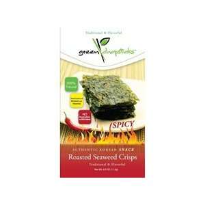 Green Chopsticks Spicy Roasted Seaweed Crips (12x.4 Oz)