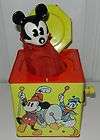 antique mickey mouse carnival toys walt disney productions jack in