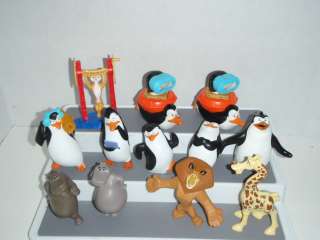   PENGUINS OF MADAGASCAR 4 TALKING MCDONALDS TOY FIGURE 12 toys #B