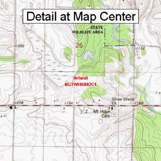   Map   Arland, Wisconsin (Folded/Waterproof)