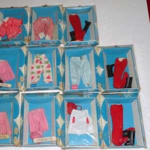 Vintage Totsy 1960s/70s Barbie Clone Boxed Clothes & Accessories 