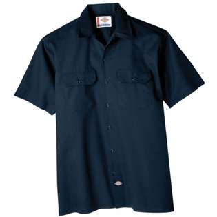 Dickie&s Dickies Extra Large Navy Mens Short Sleeve Work Shirt 