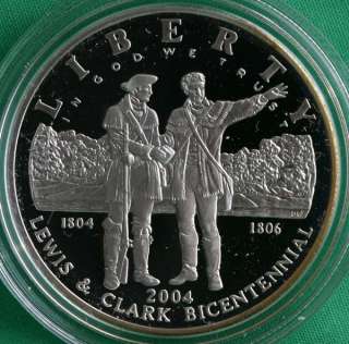   & Clark Bicentennial Silver Dollar US Mint Coin FREE USA SHIP  