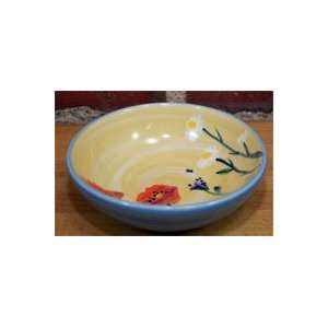    PRAIRIE FLOWER SET OF 4 SOUP / CEREAL BOWLS