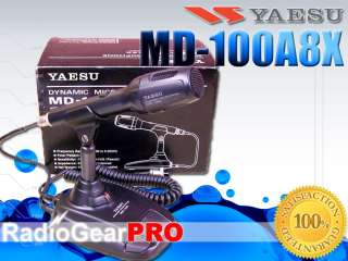 Yaesu MD 100A8X Desk Mic for FT 450 FD 857 FD 897 FT 950 FT 990 FT 