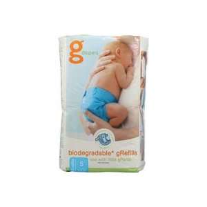  gDiapers Flushable Refills Small    40 Bags Health 