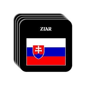  Slovakia   ZIAR Set of 4 Mini Mousepad Coasters 