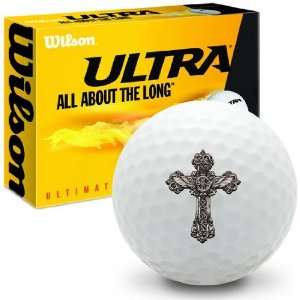 Gothic Cross   Wilson Ultra Ultimate Distance Golf Balls 