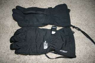   Montana HyVent Black THE NORTH FACE Winter Gloves MENS Sz M NEW