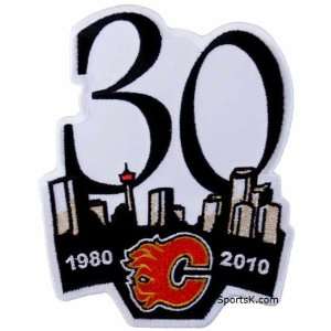  Calgary Flames 30th Anniversary Patch (No Shipping Charge 