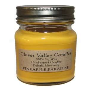  Pineapple Paradise Half Pint Scented Candle by Clover 