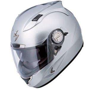  Scorpion EXO 1100 Solid Helmet   X Large/Hyper Silver Automotive