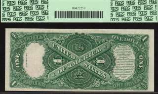 1917 $1 LEGAL TENDER NOTE~ SAWHORSE PCGS 64 FR# 39  