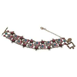  Michal Negrin Splendid Two Tiered Bracelet Ornate with 