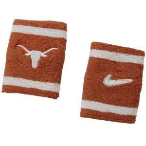  Texas Longhorns Team Wristbands by Nike