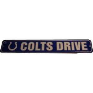  Indianapolis Colts Street Sign *