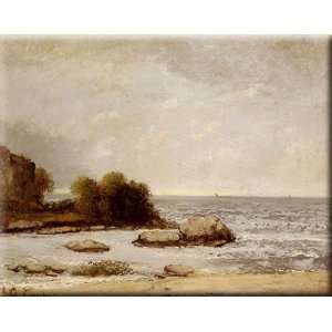   Aubin 16x13 Streched Canvas Art by Courbet, Gustave