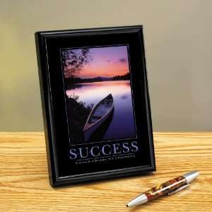  Successories Success Canoe Framed Desktop Print