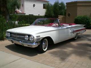 1960 Chevrolet Impala Convertible Power Steering, Power Top