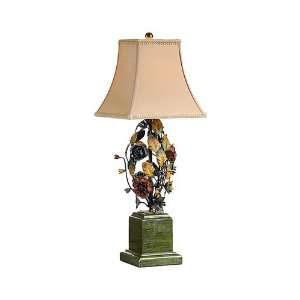  Wildwood Lamps 6411 Flowers 1 Light Table Lamps in Hand 