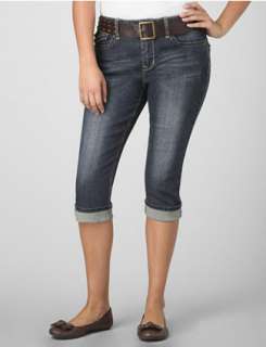   product,entityNameZana Di® Belted Embellished Denim Capris