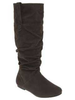 LANE BRYANT   Faux suede slouch boot  