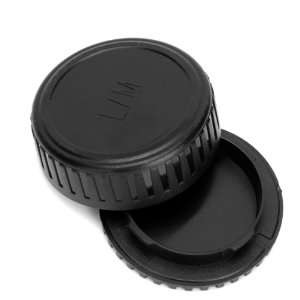    Camera Body Cover and Rear Lens Cap Cover for Leica M Electronics