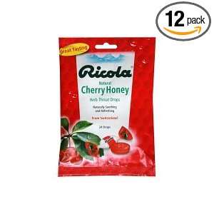   Ricola Cherry Honey Throat Drop ( 12X24 Ct)