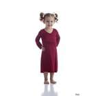 Yala Designs Eco Friendly Baby Olivia Long Sleeve Dress   Scarlet   3T