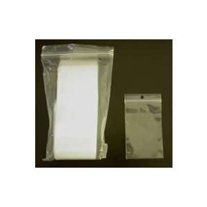  100 ZIP 2X3 BAGS WITH HOLES 2x3 Clear Hang Hole 