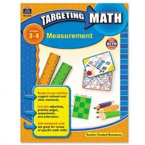    Targeting Math, Measurement, Grades 3 4, 112 Pages Electronics