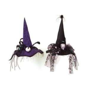   Pumpkin Feather Ribbon Halloween Witch Hats 22