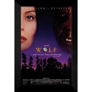  Wolf 27x40 FRAMED Movie Poster   Style D   1994