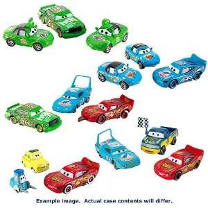    Pixar Cars Racing Vehicle 3 Packs Wave 1 Case Toys & Games