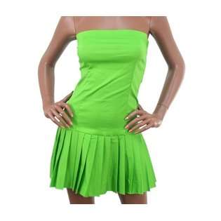   Pleated Skirt Fitted Tennis Style Dress  Clothing Womens Dresses
