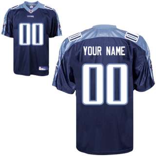 Reebok Tennessee Titans Customized Authentic Alternate Jersey (58 60 
