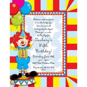  Circus Clown Paper