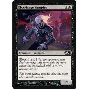  FOIL Bloodrage Vampire   Magic 2012 Core Set   FOIL Common 