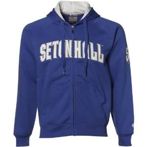 Seton Hall Pirates Blue Automatic Pullover Hoody Sweatshirt (XX Large)
