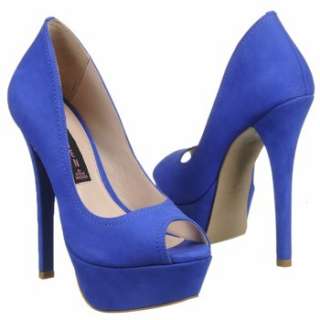 Womens Steven by Steve Madden Altetude Blue Suede Shoes 